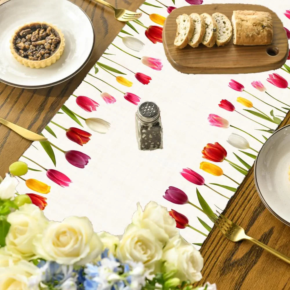 Ishro Home Premium Table Runner – Soft European-Standard Fabric, Elegant Soft Feel, Machine Washable, Timeless Design |